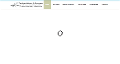 Desktop Screenshot of cardiganholidays.co.uk